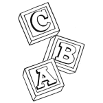  Letter and Number Coloring Pages