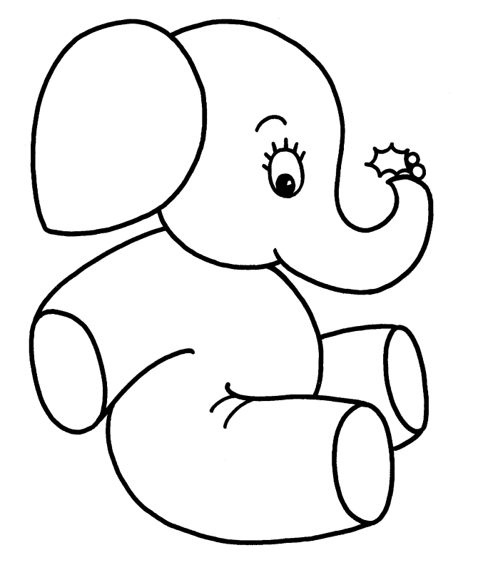 Christmas Animal coloring page