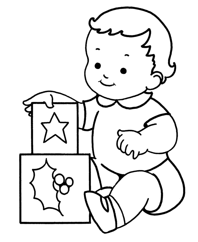 Christmas Presents coloring page