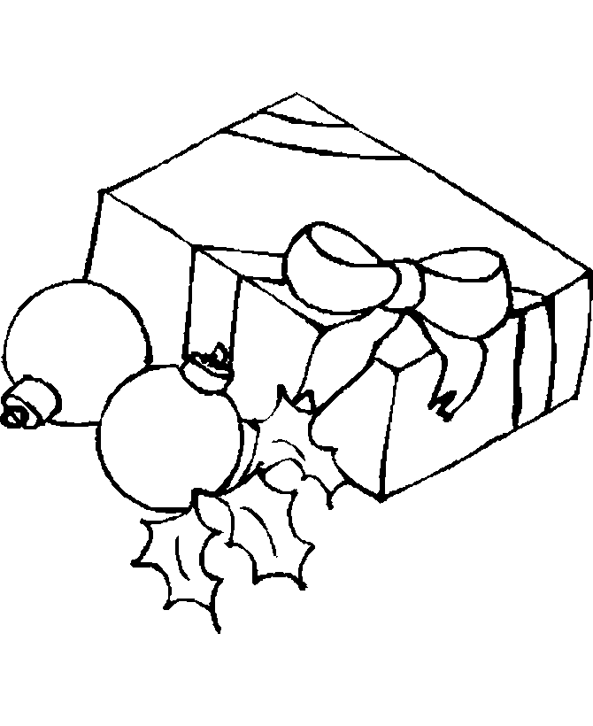 Christmas coloring page