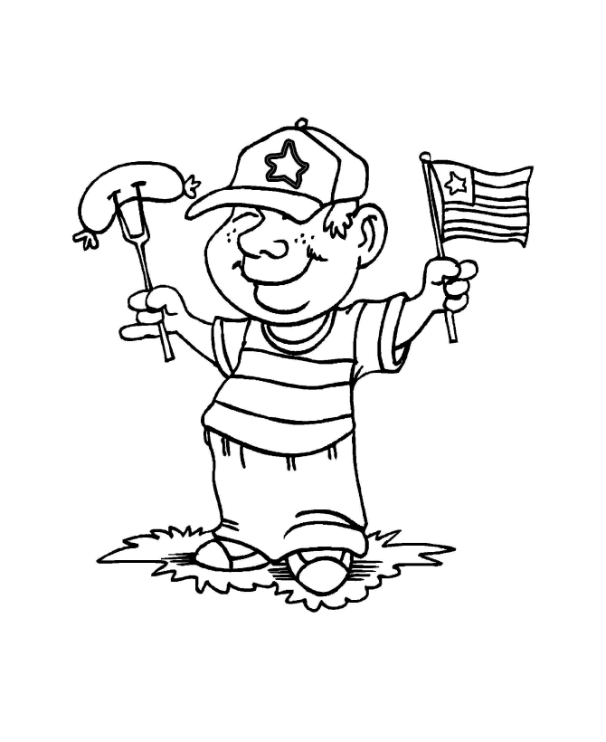 The Statue of Liberty coloring page