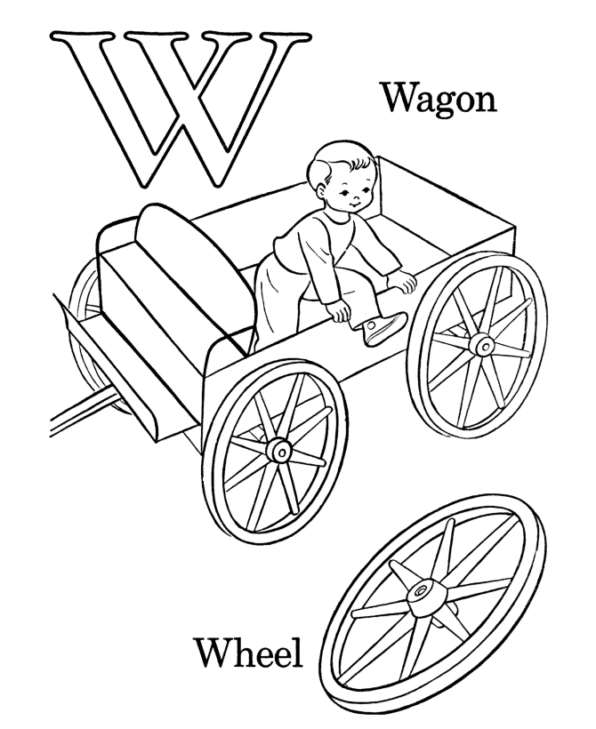 abc 123 coloring pages - photo #32