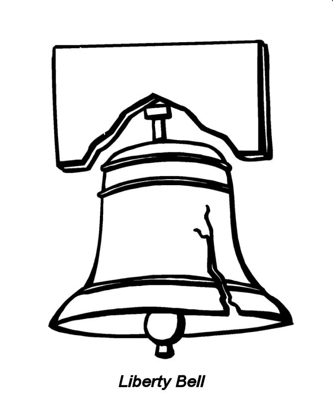 USA Coloring Pages - Liberty Bell