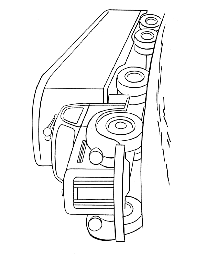 coloring pages of cars. Truck Coloring Page